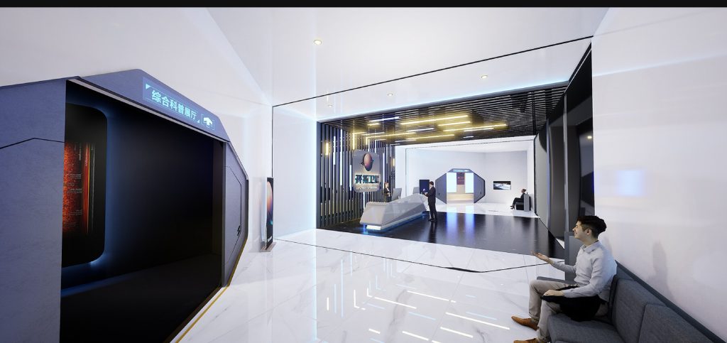 重慶開拓衛星企業展廳插圖(4)
