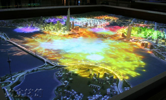 展廳博物館設計中?虛擬數(shù)字沙盤的應用領域插圖