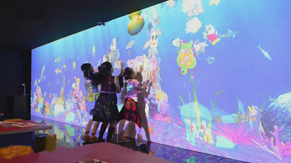 墻面互動投影在展廳設計中的運用插圖(1) 墻面互動投影在展廳設計中的運用插圖(1)