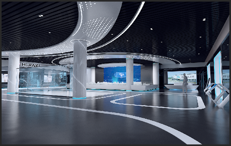 企業(yè)展廳設(shè)計推陳出新的設(shè)計手法插圖(1)