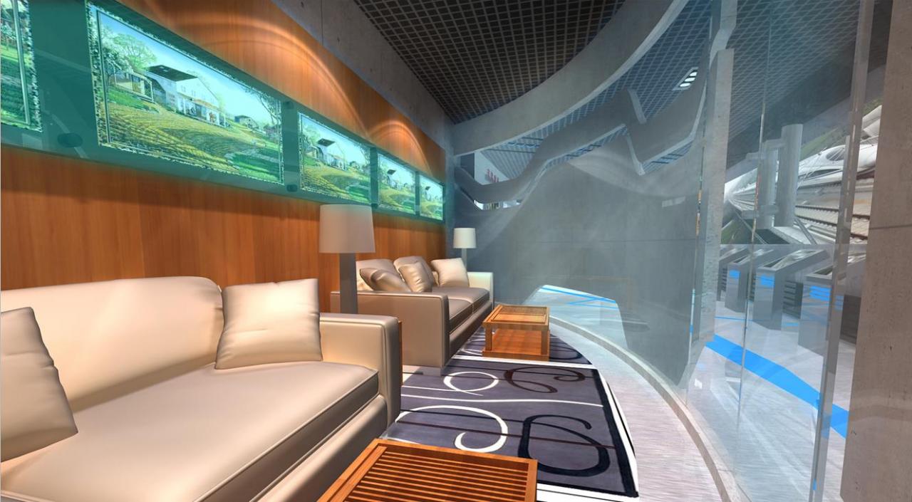 多媒體展廳設(shè)計的科技感營造插圖