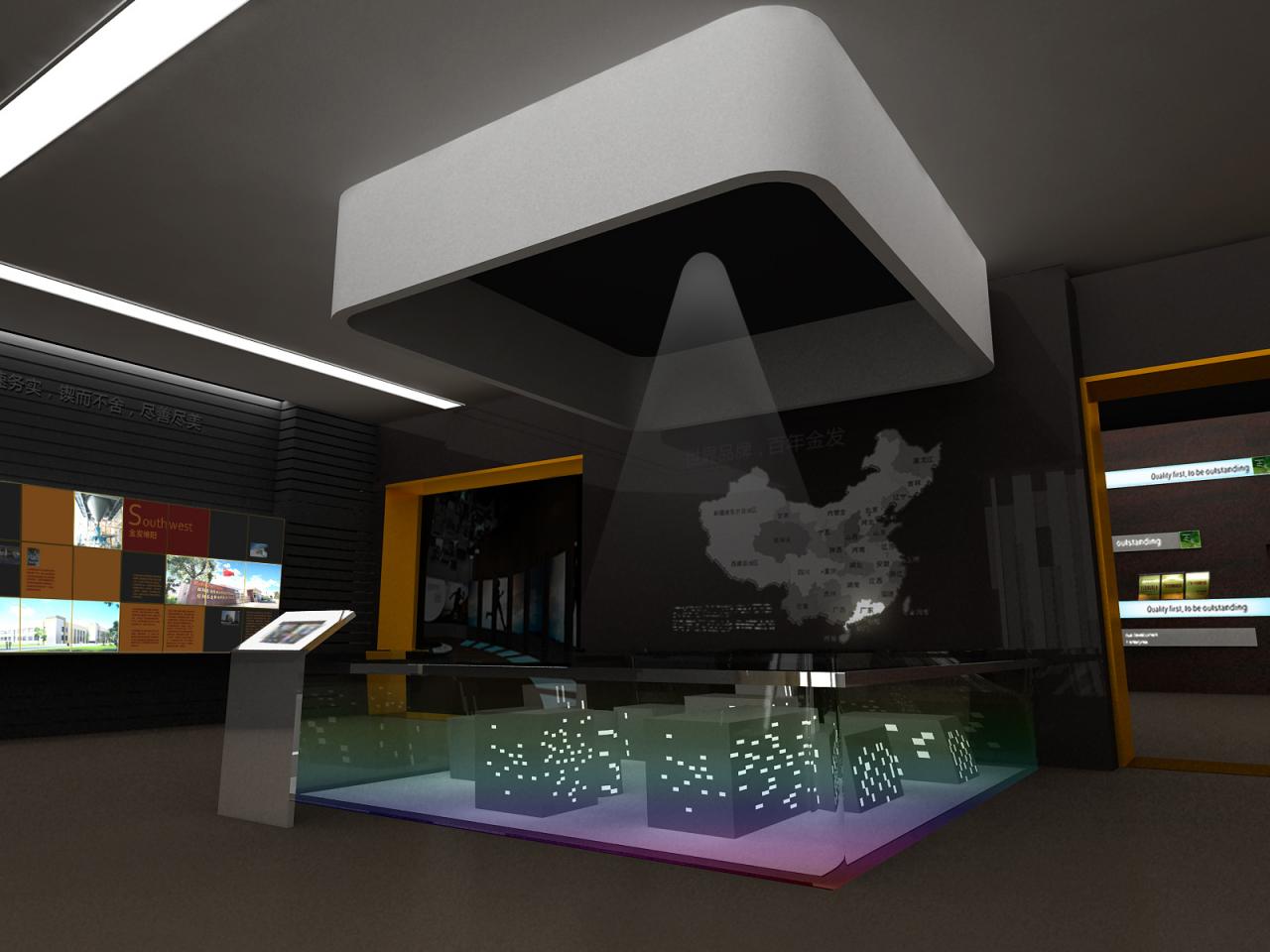 一個(gè)好的科技數(shù)字展廳的設(shè)計(jì)理念非常重要插圖(1)